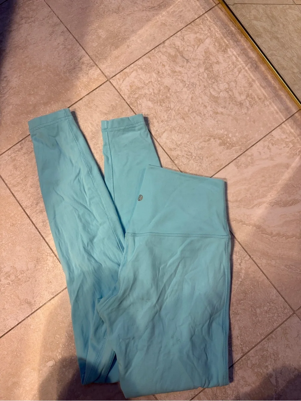 Lululemon Light blue workout set #activewear #fitness
